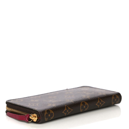 Louis Vuitton Monogram Clemence Wallet Fuchsia 4 of 13