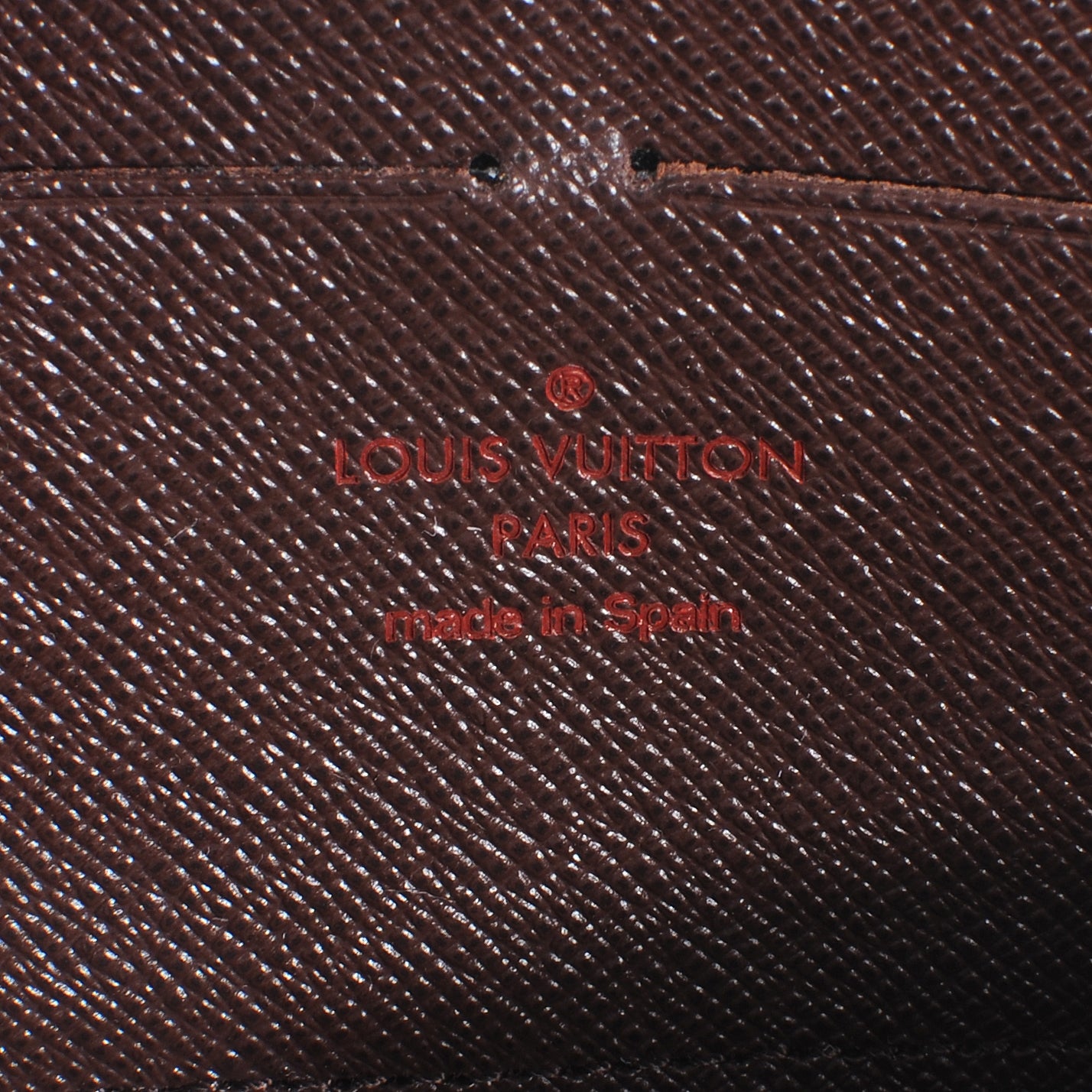 Damier Ebene Zippy Wallet