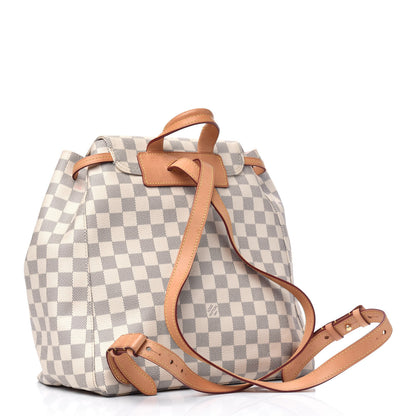 Louis Vuitton Damier Azur Sperone Backpack 2 of 4