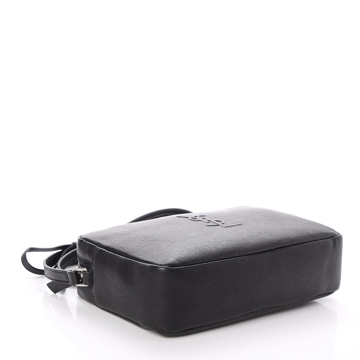 Saint Laurent Lambskin Monogram Small Lou Camera Bag Black 4 of 7