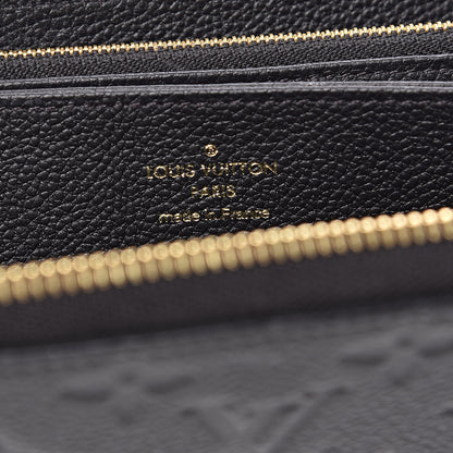 Louis Vuitton Empreinte Zippy Wallet Black 6 of 7