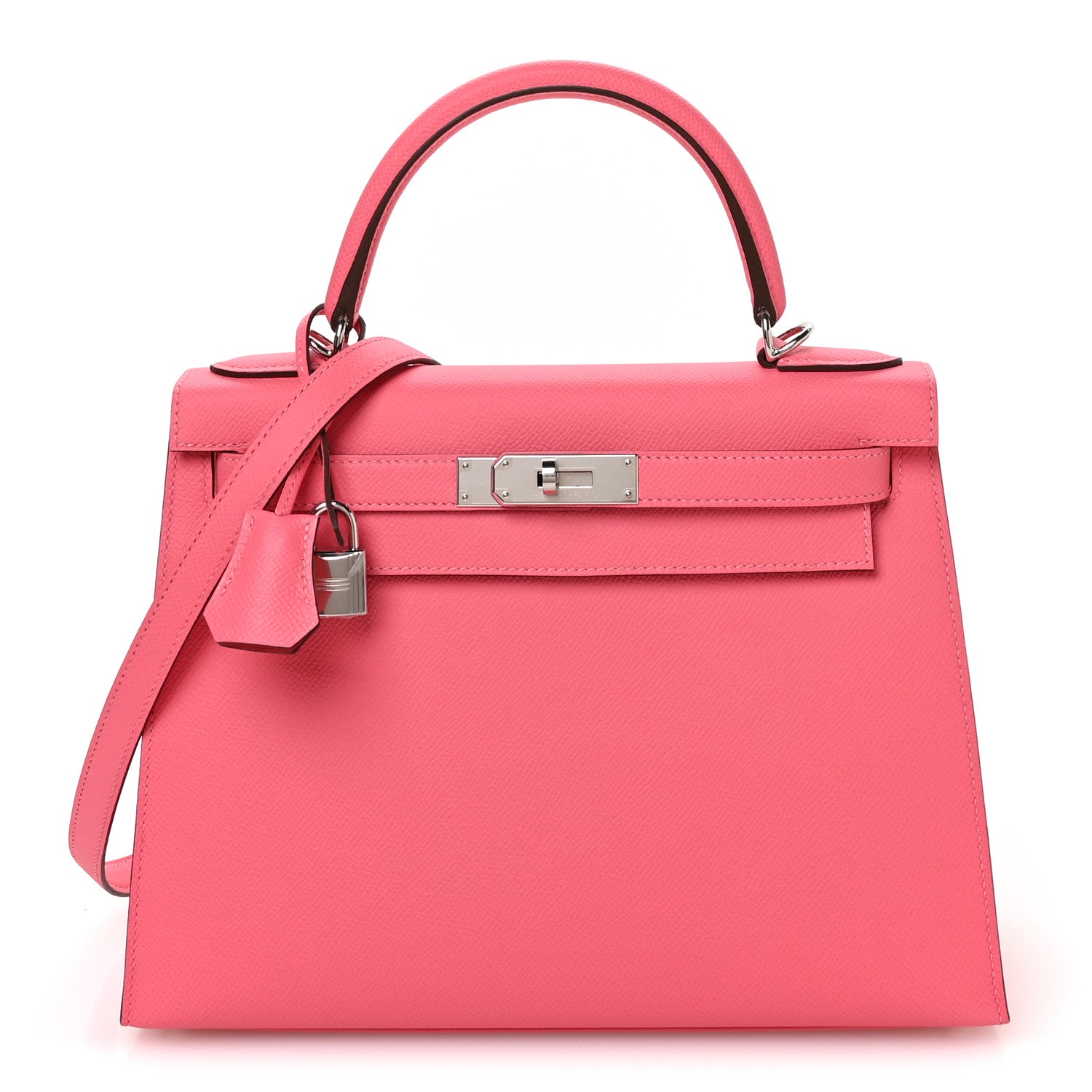 Hermes Epsom Kelly Sellier 28 Rose Azalee 1 of 11