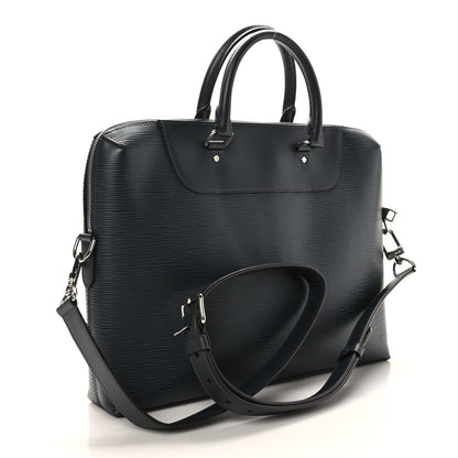 Louis Vuitton Epi Porte-Documents Jour Briefcase Bleu Nuit 3 of 8