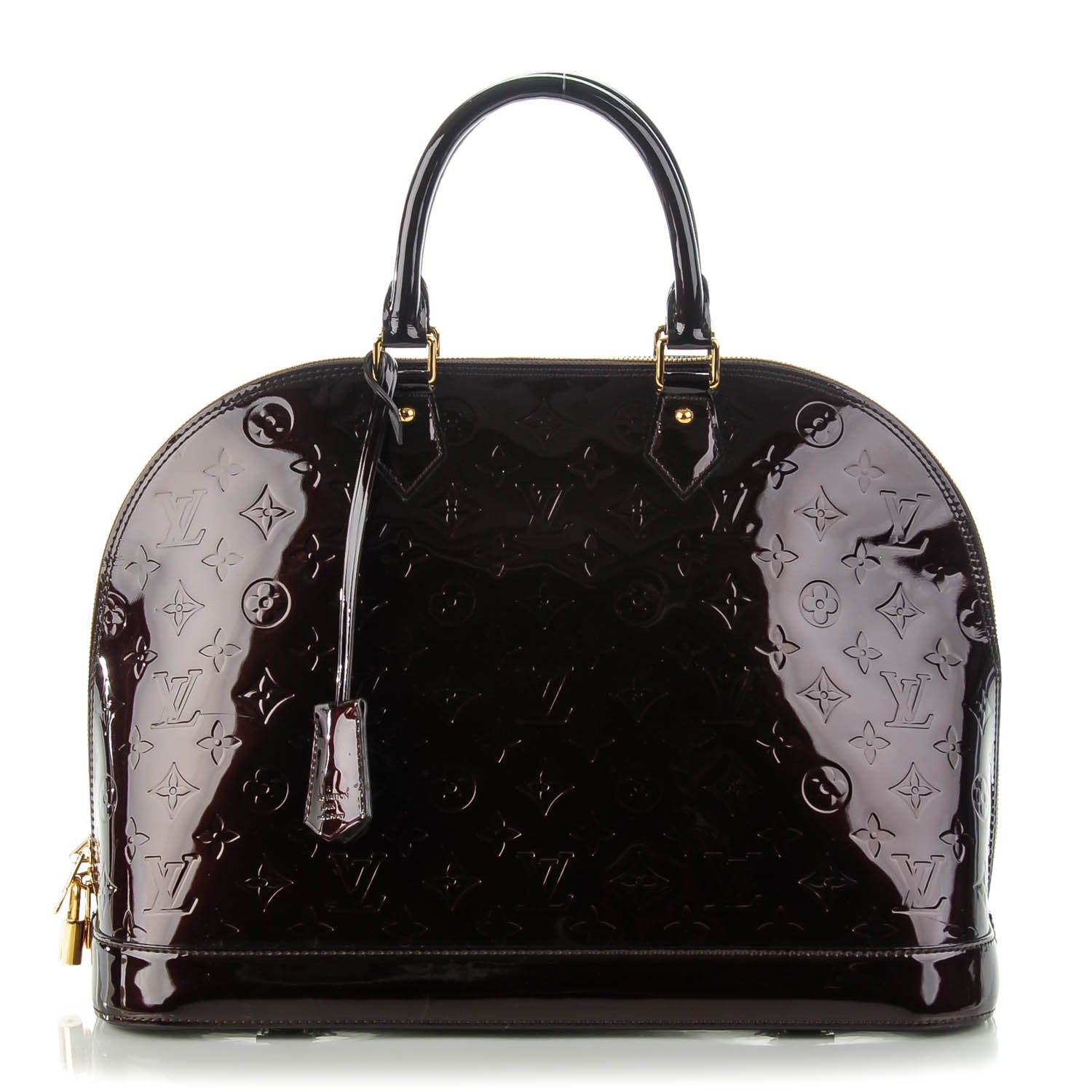 Louis Vuitton Vernis Alma GM Amarante 1 of 7
