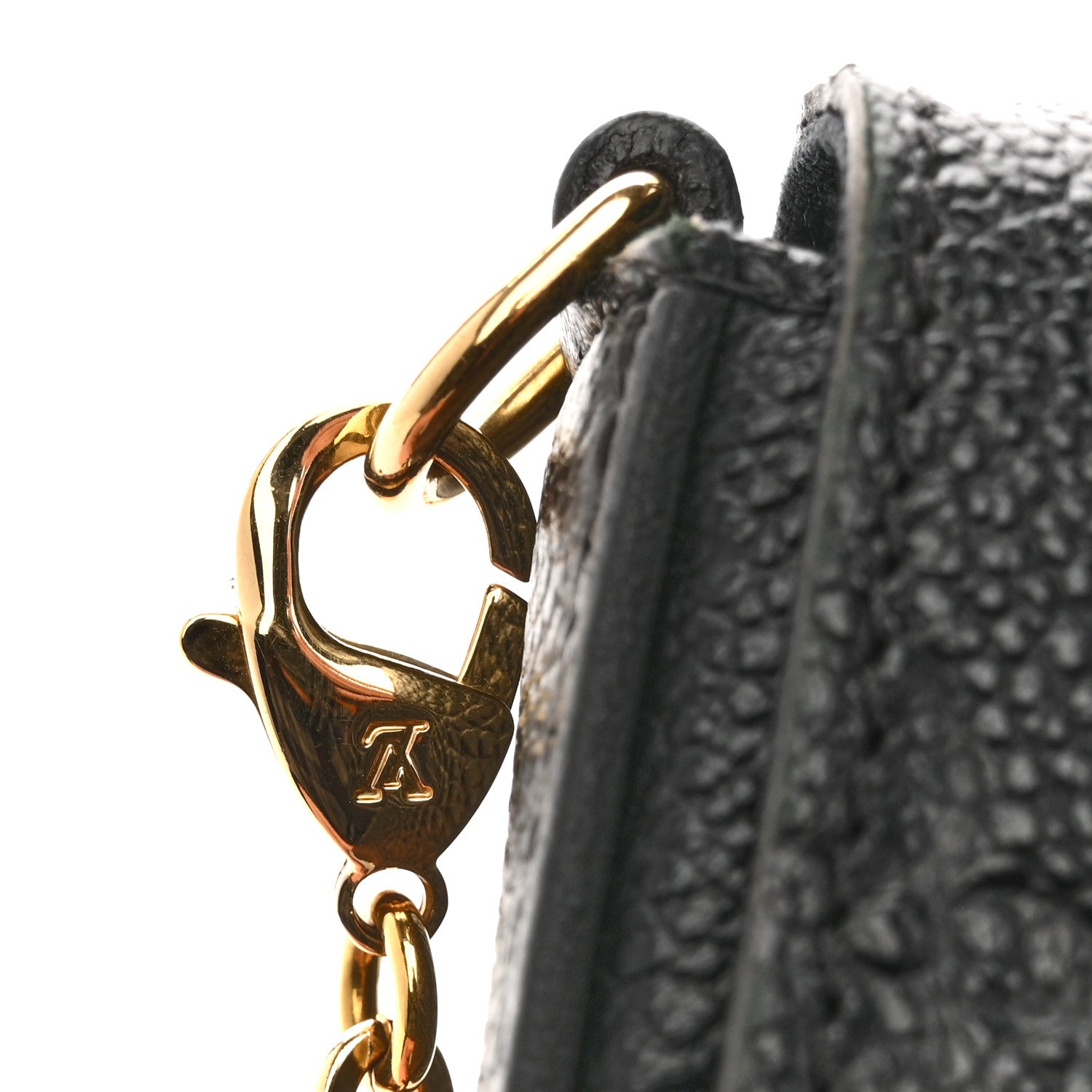 Louis Vuitton Empreinte Pochette Felicie Chain Wallet Black 12 of 16