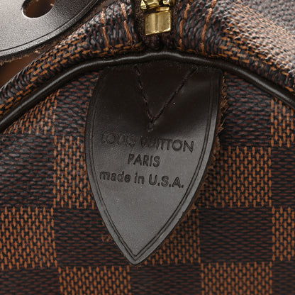 Louis Vuitton Damier Ebene Speedy 35 6 of 9