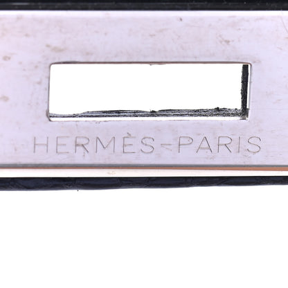 Hermes Matte Porosus Crocodile Birkin 35 Black 28 of 31