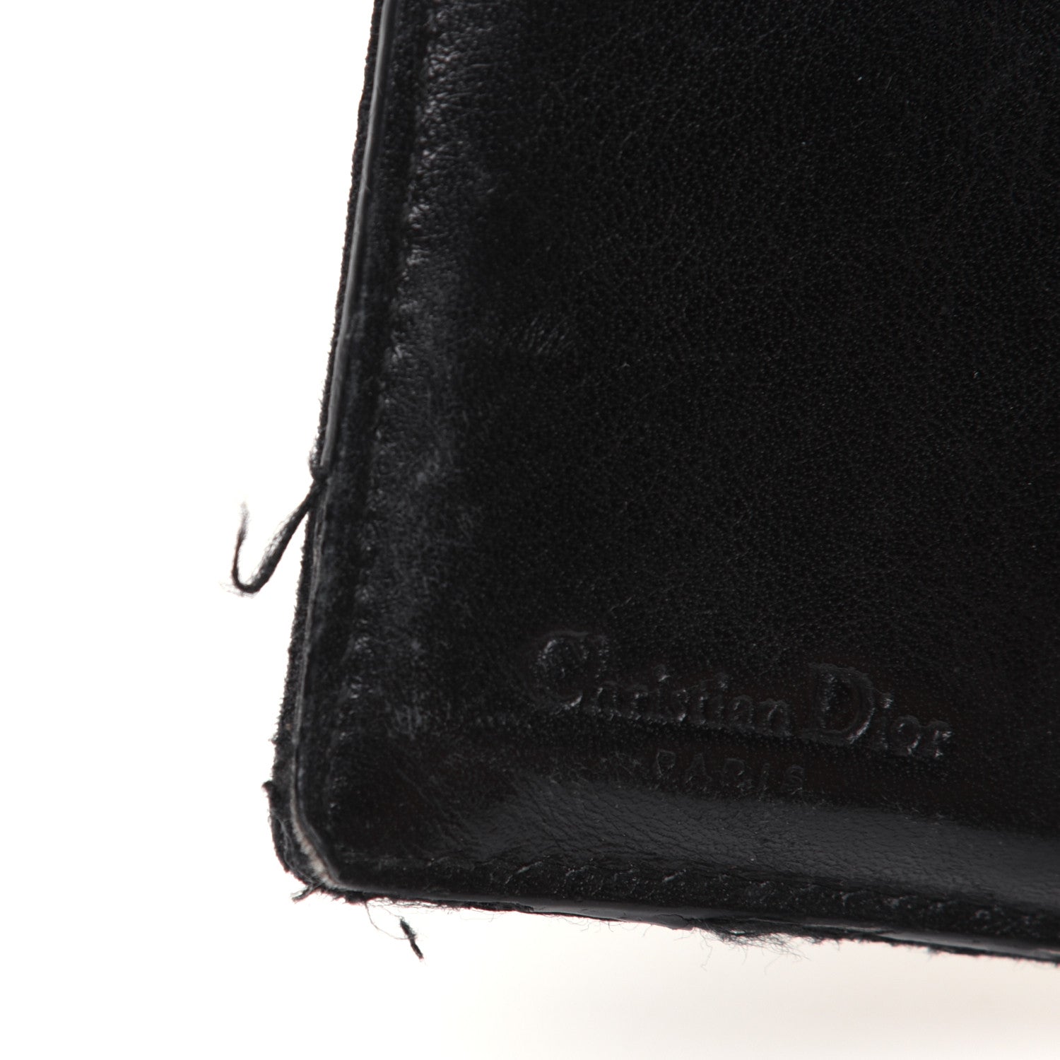 Christian Dior Monogram Compact Saddle Wallet Black 15 of 24