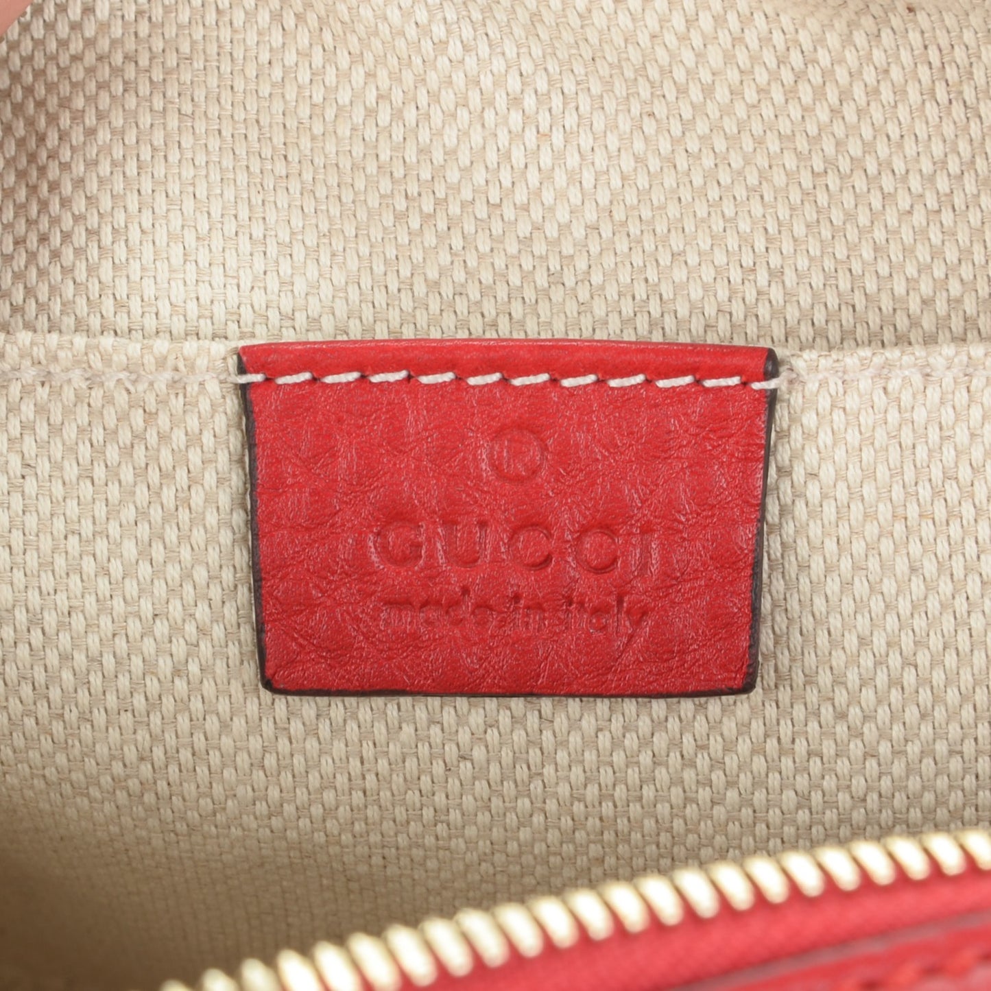 Pebbled Calfskin Small Soho Disco Bag Tabasco Red