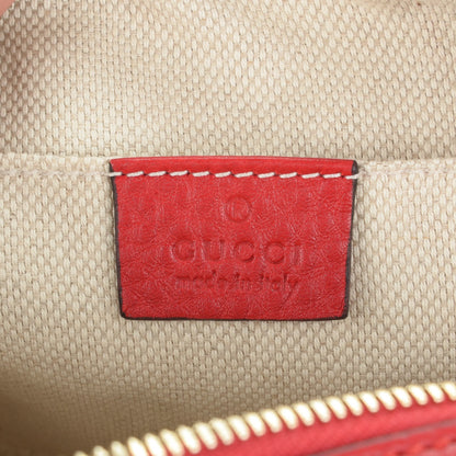 Gucci Pebbled Calfskin Small Soho Disco Bag Tabasco Red 6 of 7