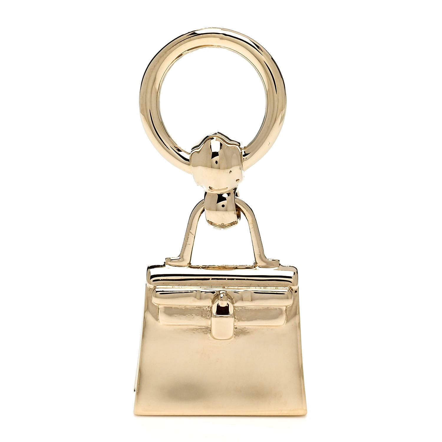 Hermes Permabrass Mini Kelly Twilly Ring 1 of 4