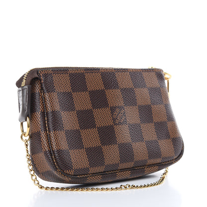Louis Vuitton Damier Ebene Mini Pochette Accessories 3 of 7