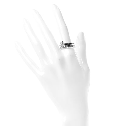 John Hardy Sterling Silver Bamboo Wrap Ring 54 7 2 of 4
