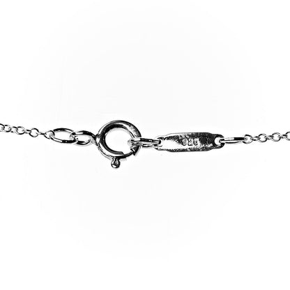 Tiffany Sterling Silver 1837 Interlocking Circles Pendant Necklace 6 of 7