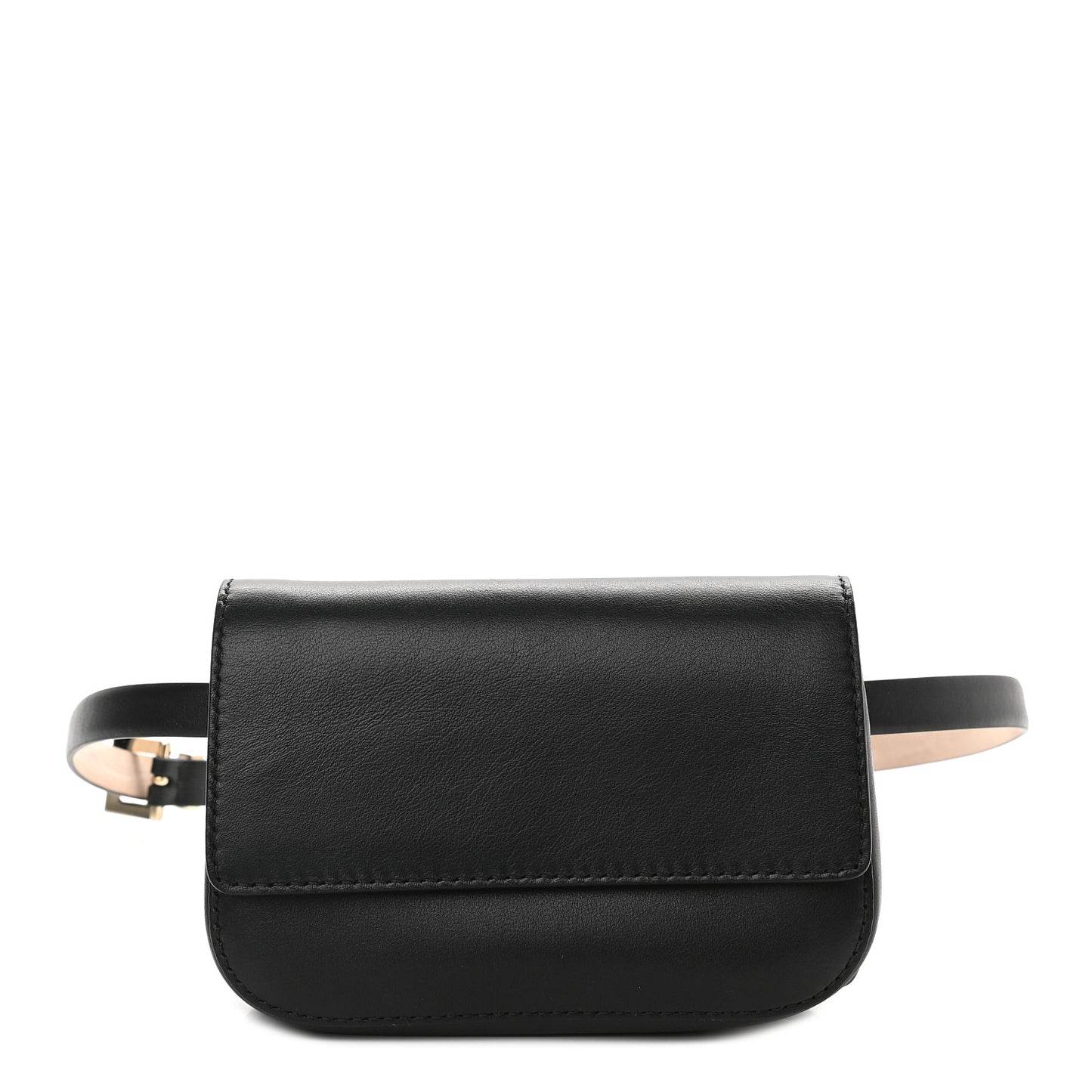 Vitello Small Belt Bag Black