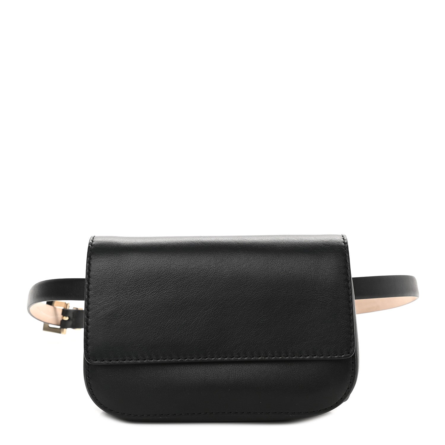 Valentino Garavani Vitello Small Belt Bag Black 1 of 9