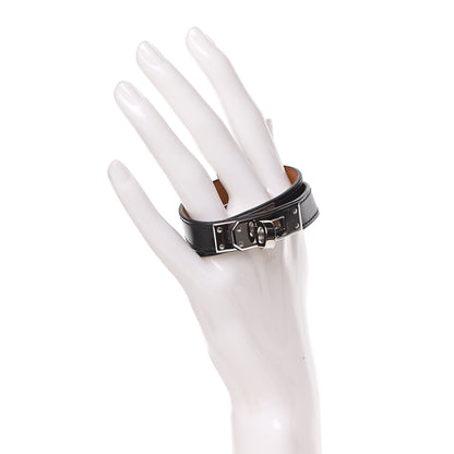 Hermes Box Kelly Double Tour Bracelet XS Black 2 of 6