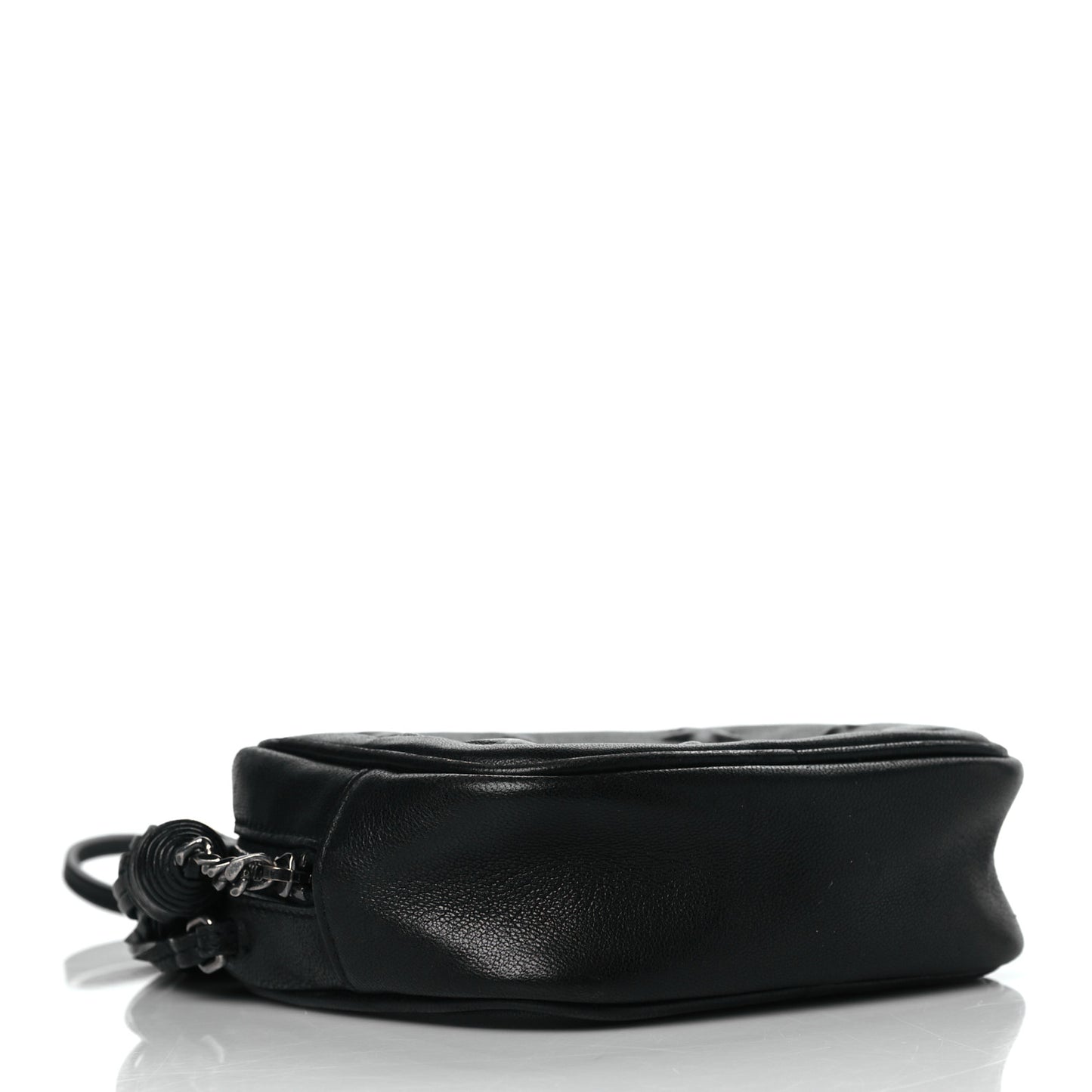 Nappa Embossed Star Monogram Blogger Bag Black