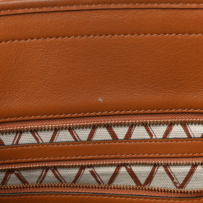 MCM Visetos Toni Shopper Tote Cognac 20 of 22