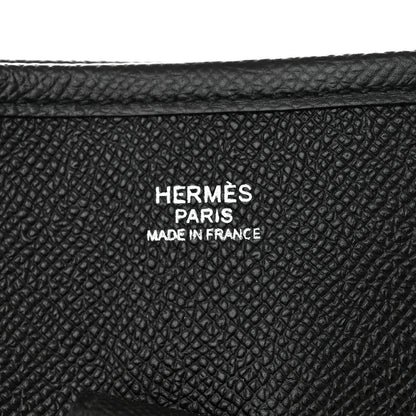 Hermes Soft Epsom Evelyne III GM Black 6 of 10
