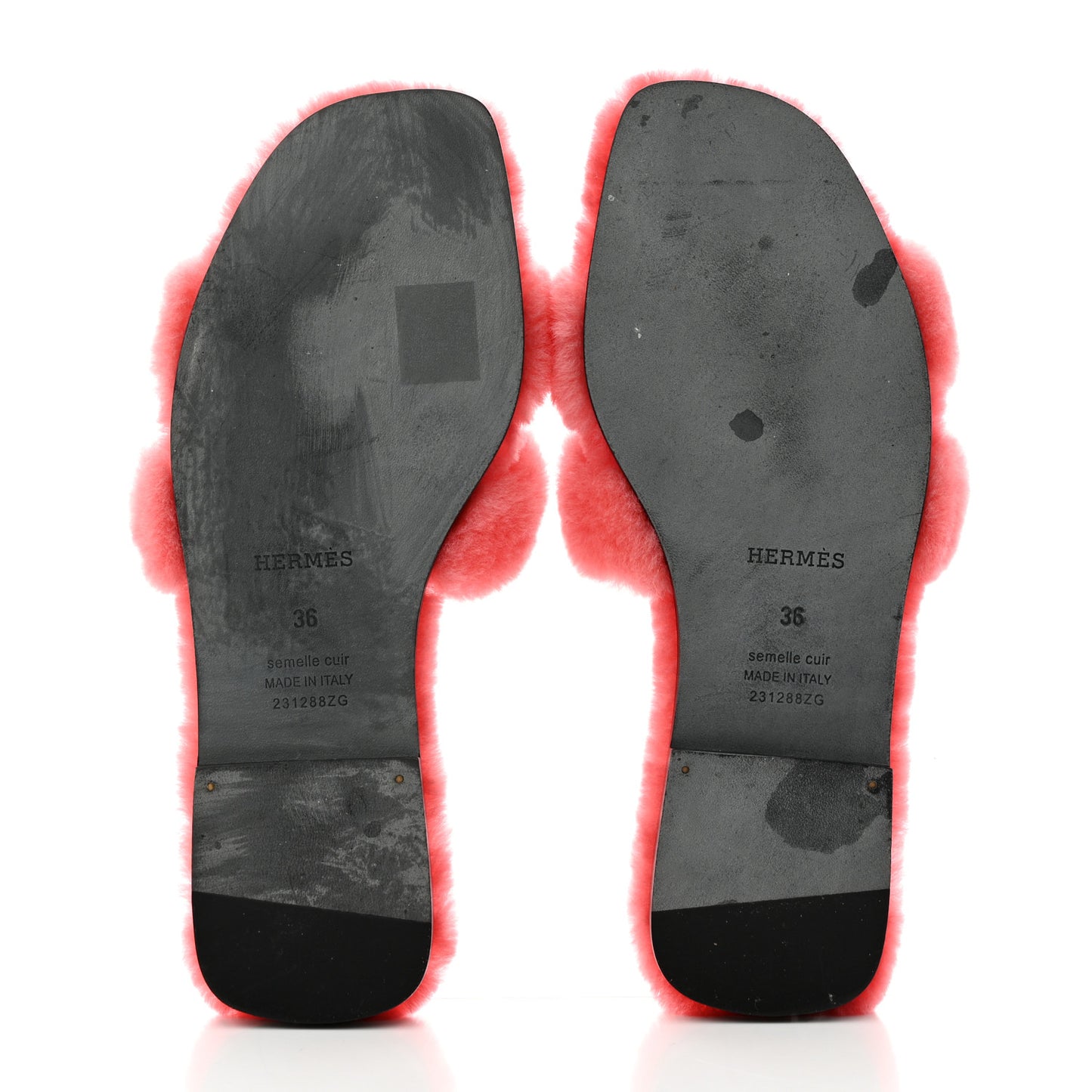 Woolskin Oran Sandals 36 Rose Du Desert
