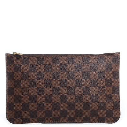Louis Vuitton Damier Ebene Neverfull MM GM Pochette 1 of 7