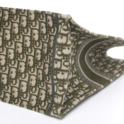 Christian Dior Oblique Book Tote Green Multicolor 12 of 13