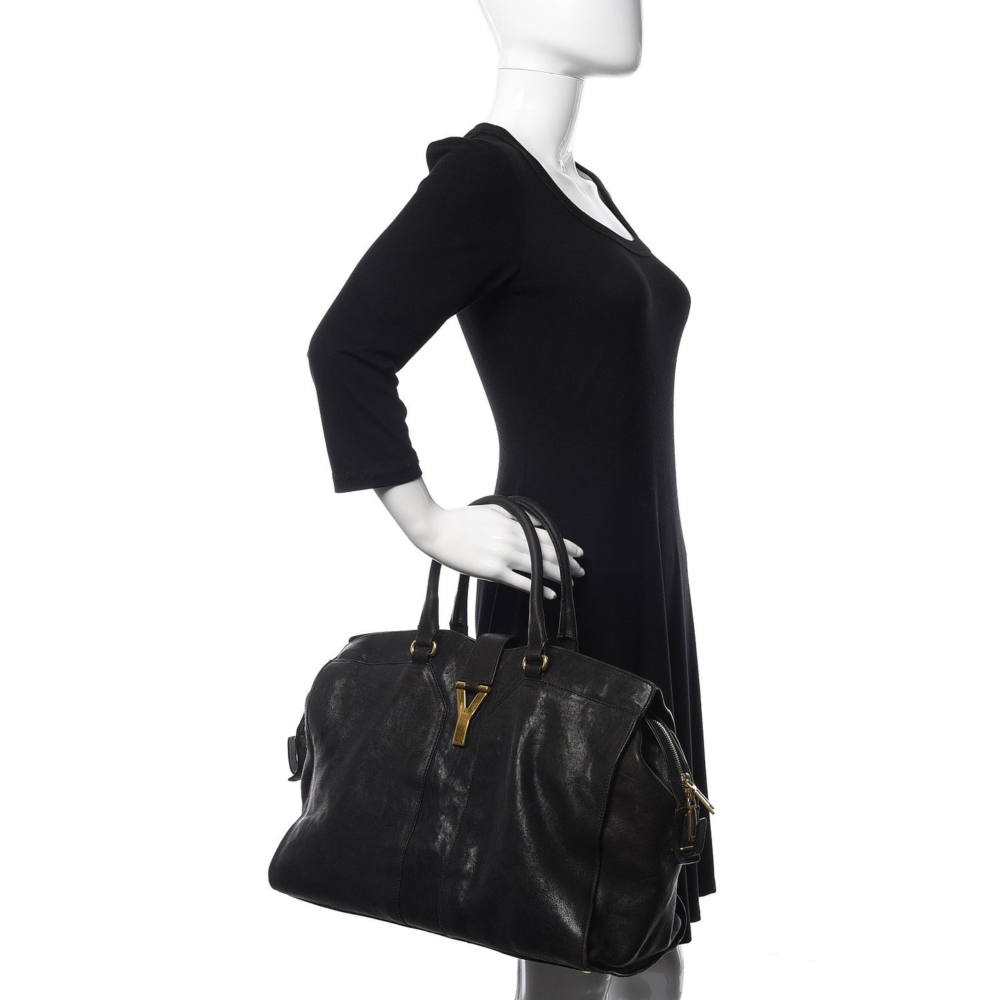 Sheepskin Large Cabas ChYc Black