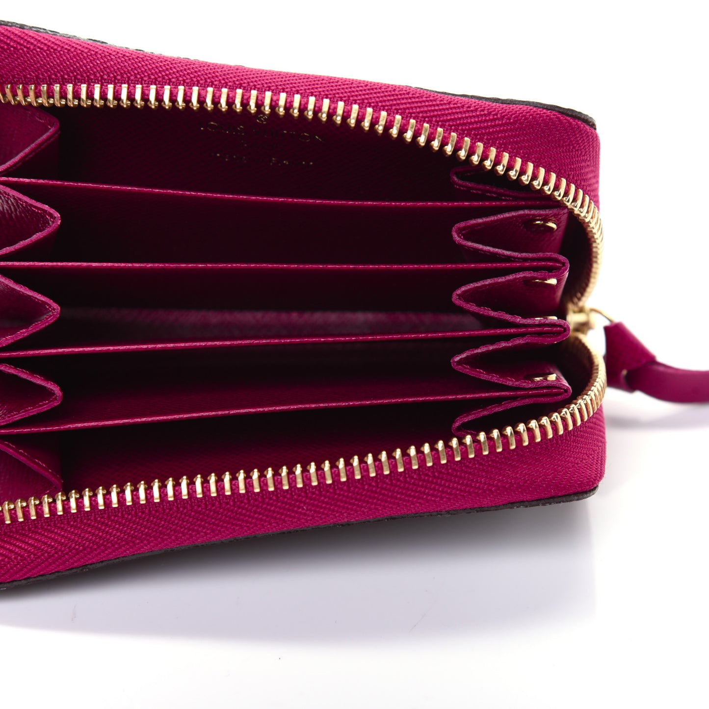 Monogram Zippy Multicartes Fuchsia