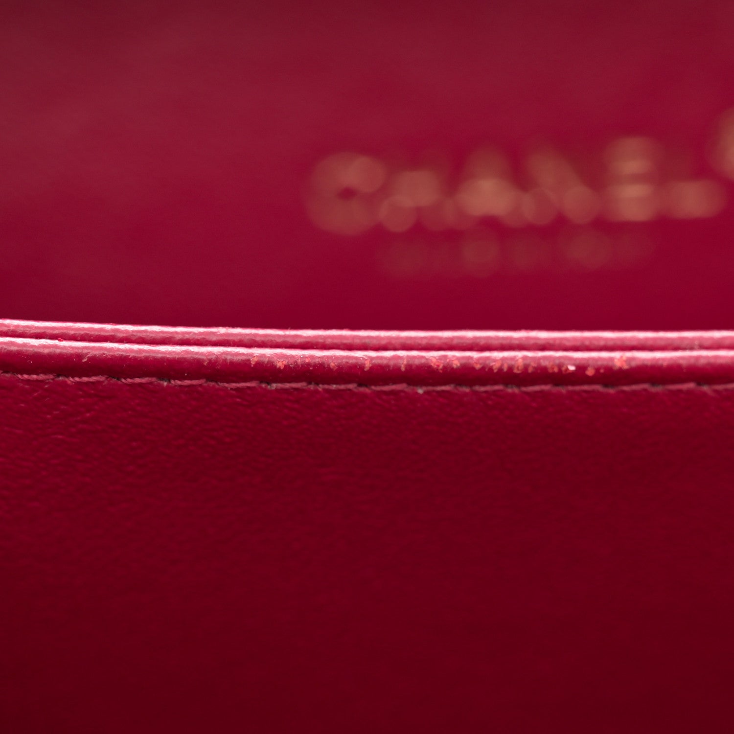 Chanel Caviar Quilted Small CC Filigree Vanity Case Burgundy 12 of 14