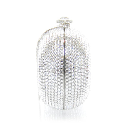 Judith Leiber Crystal Minaudiere Clutch 3 of 7