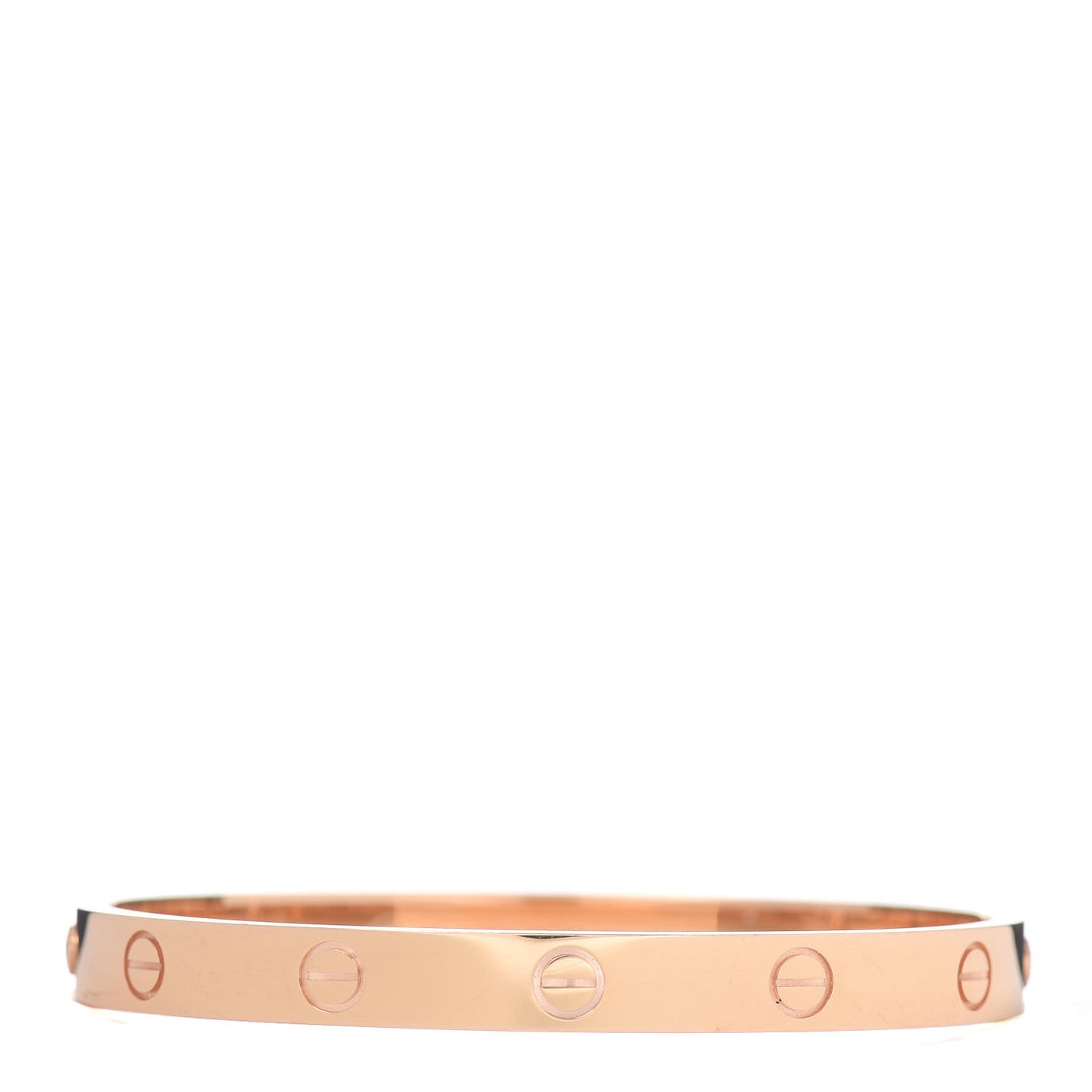 18K Yellow Gold LOVE Bracelet 17