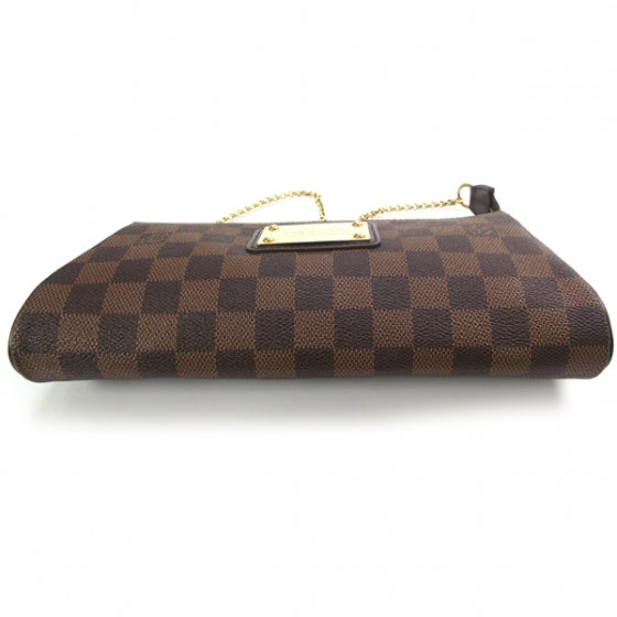 Damier Ebene Eva Clutch