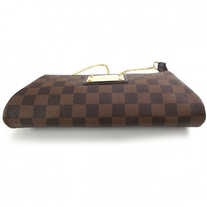 Louis Vuitton Damier Ebene Eva Clutch 4 of 9
