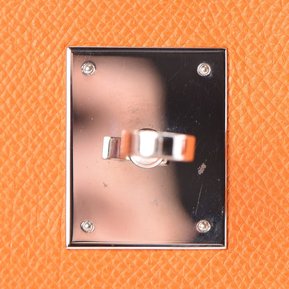 Hermes Epsom Birkin 35 Orange 22 of 49