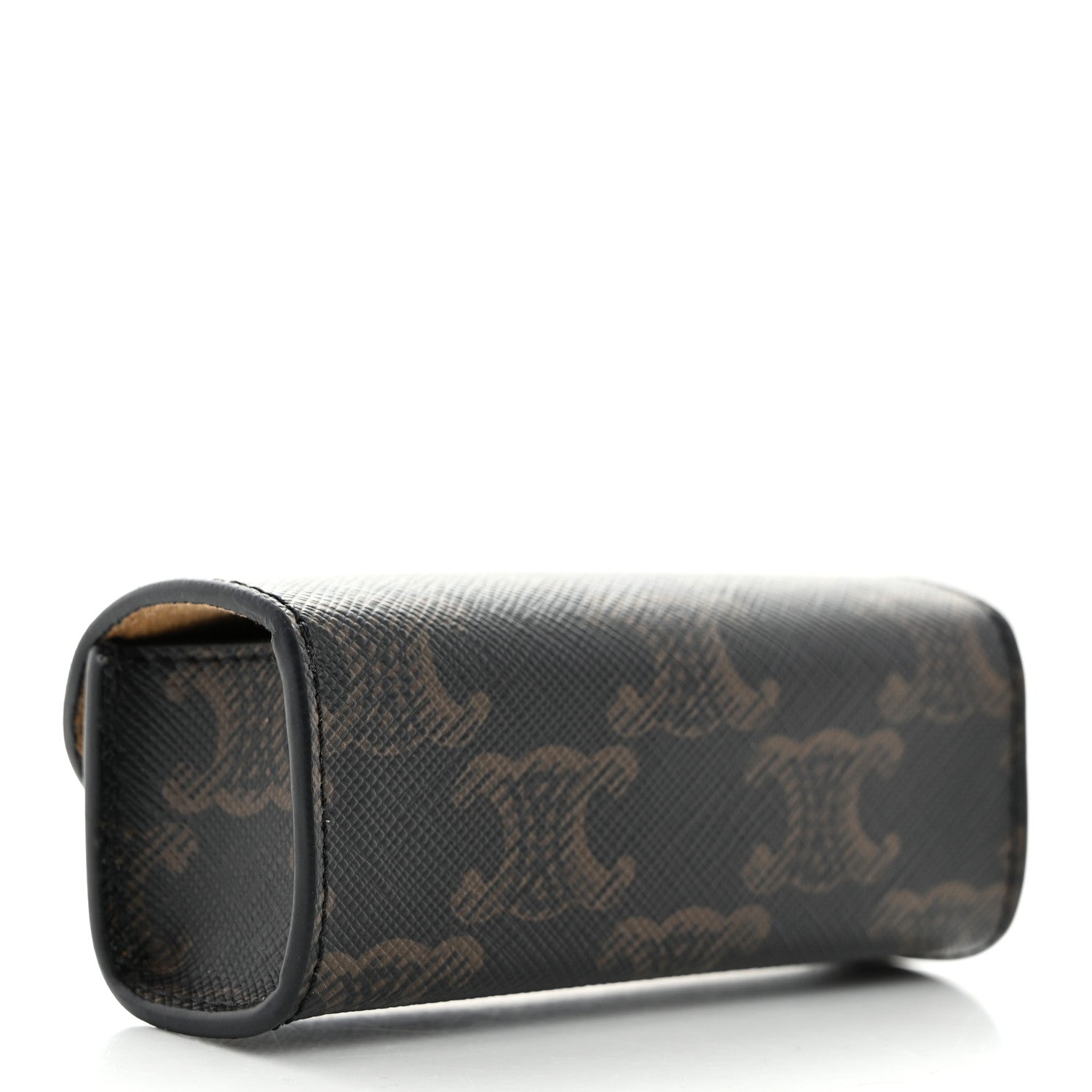 Celine Triomphe Canvas Ring Case Black 3 of 10
