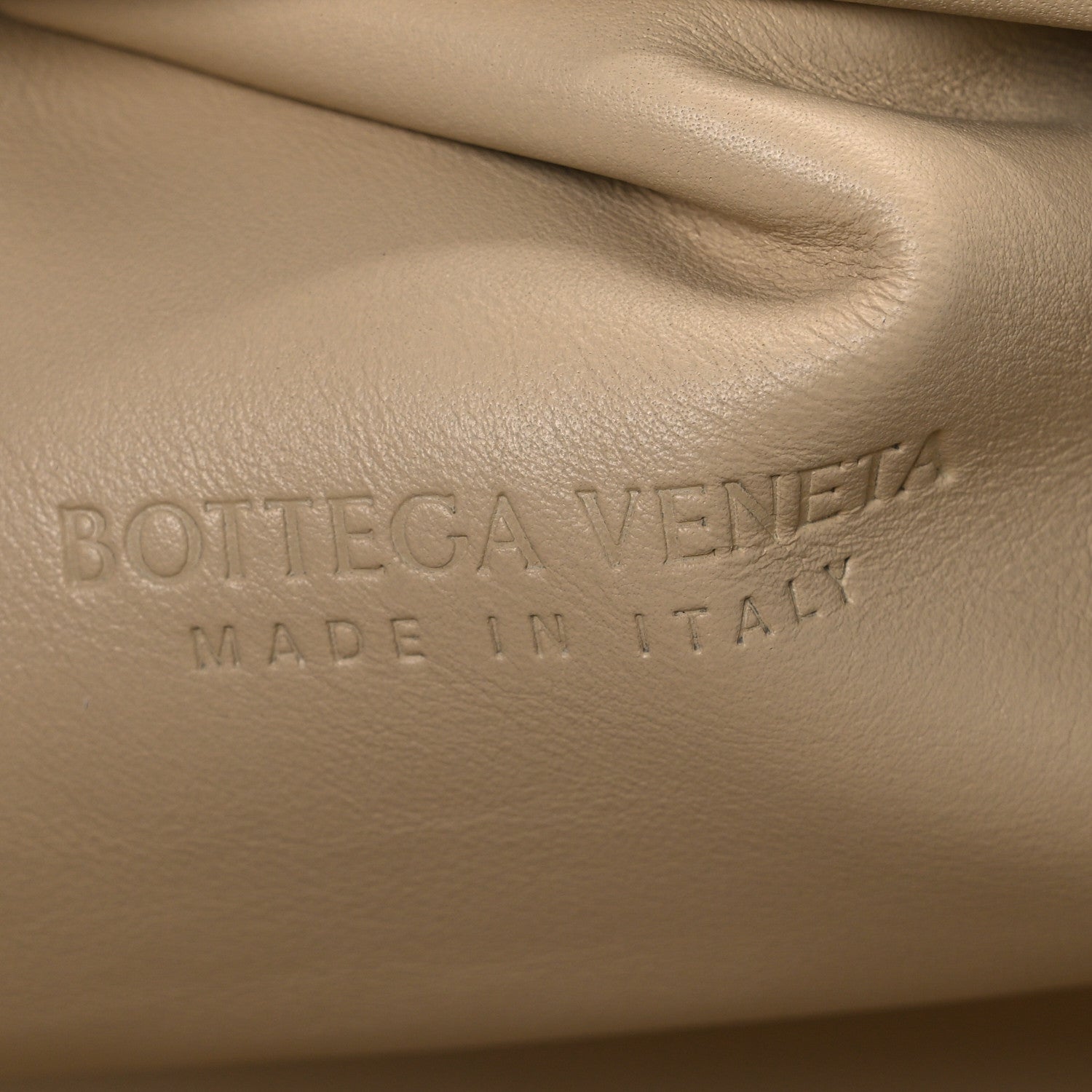 Bottega Veneta Smooth Butter Calf The Pouch Oversized Clutch Tapioca 6 of 10