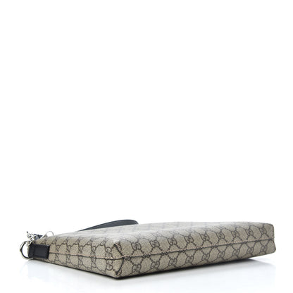 Gucci GG Supreme Monogram Mens Wristlet Black 4 of 8