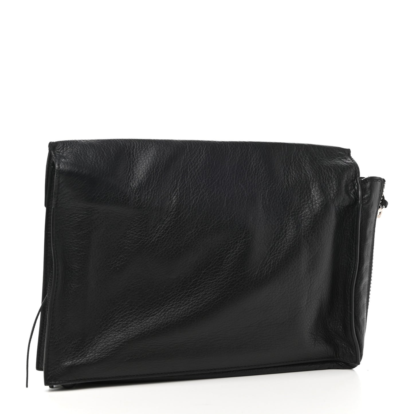 Veau Papier Sight Clutch Black