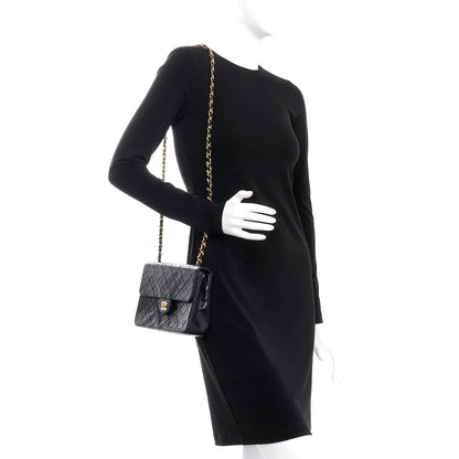 Chanel Lambskin Quilted Small Flap Black 1 of 7