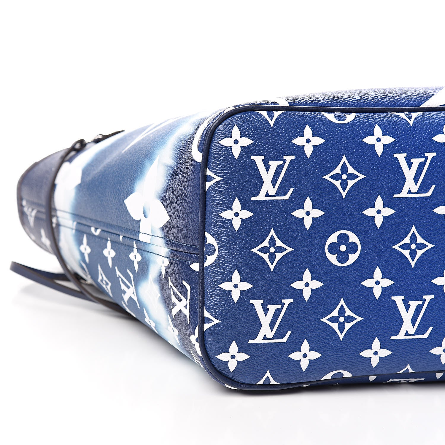 Louis Vuitton Monogram Escale Neverfull MM Blue 8 of 11