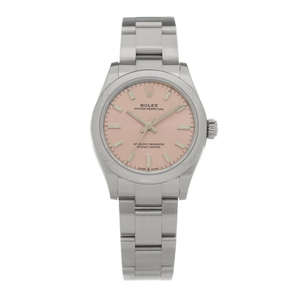 Rolex Stainless Steel 31mm Oyster Perpetual Watch Pink 277200 1 of 5