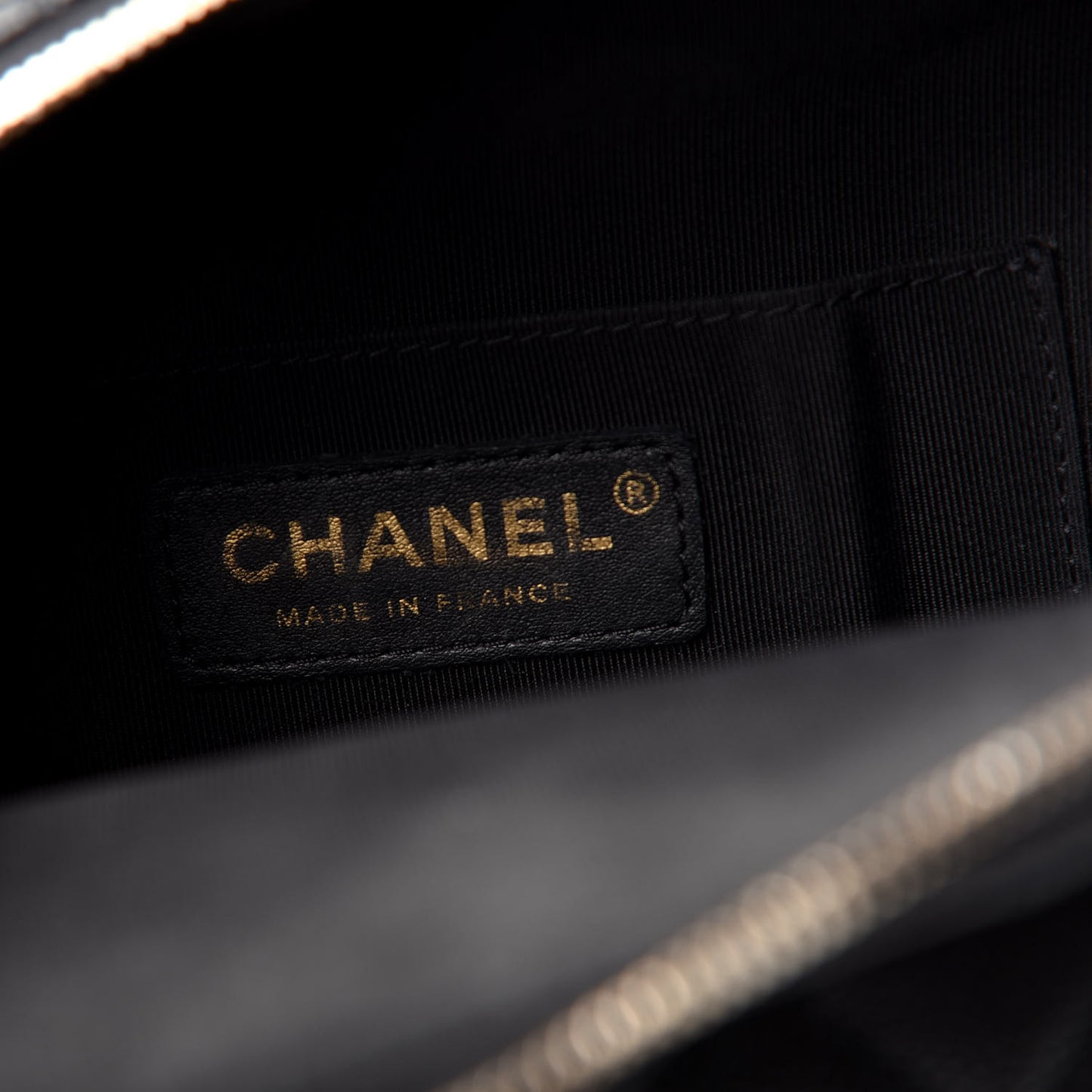 Caviar Quilted Small CC Day Backpack Black