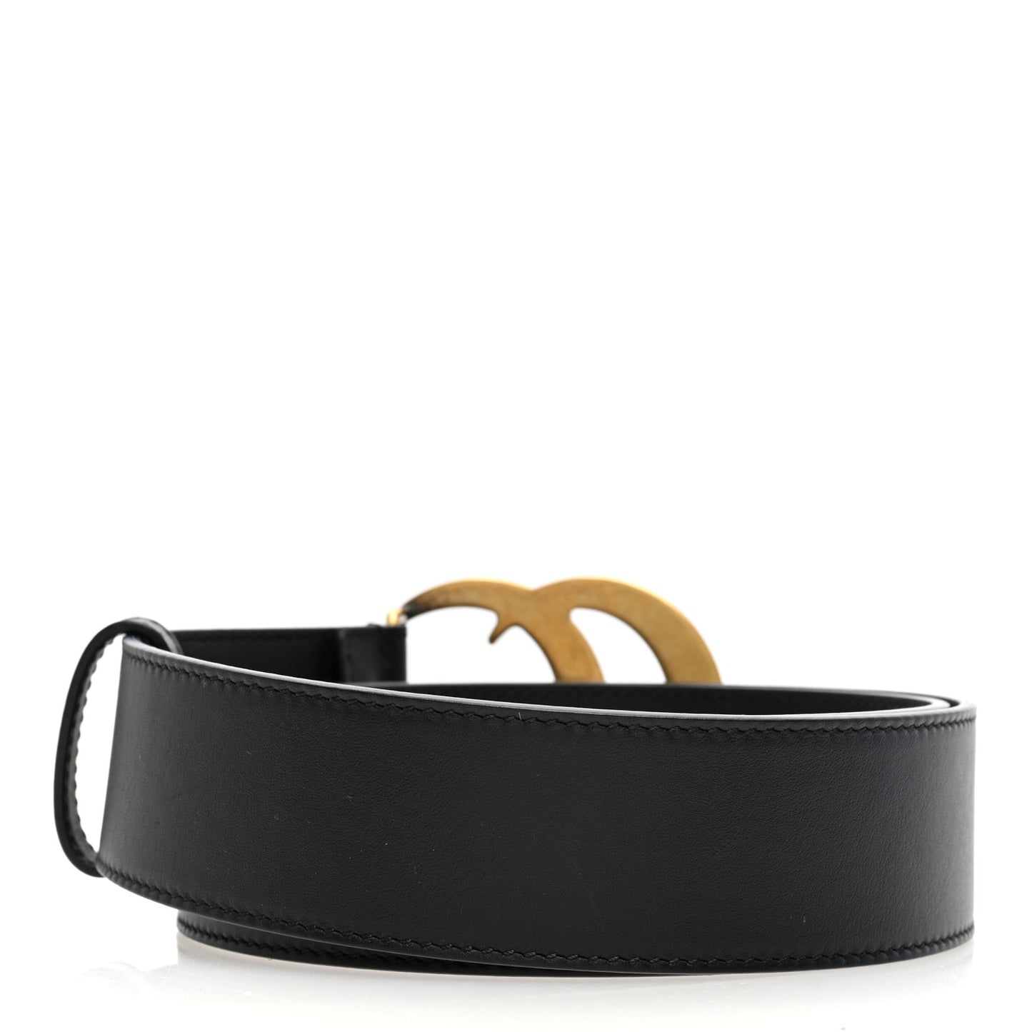 Calfskin Double G 40mm Belt 75 30 Black