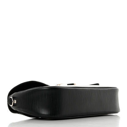 Louis Vuitton Epi Montaigne Clutch Black 4 of 8