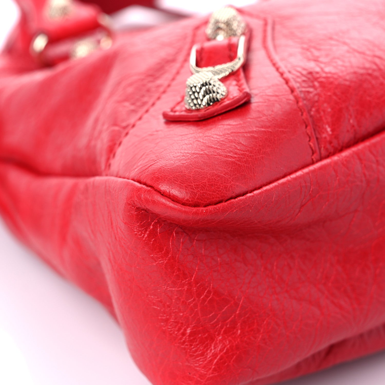 Balenciaga Agneau Giant 12 Gold Hardware Town Rouge Cardinal 8 of 11
