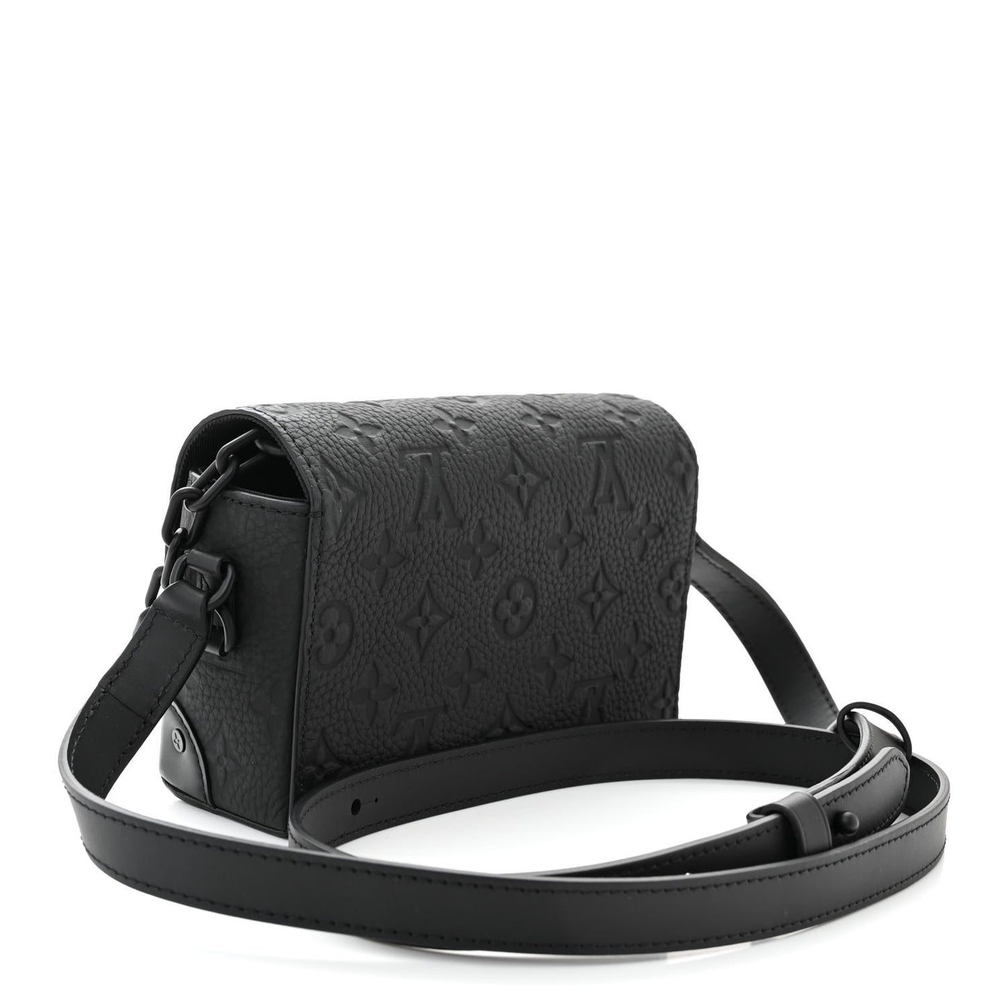 Taurillon Monogram Steamer Wearable Wallet Black