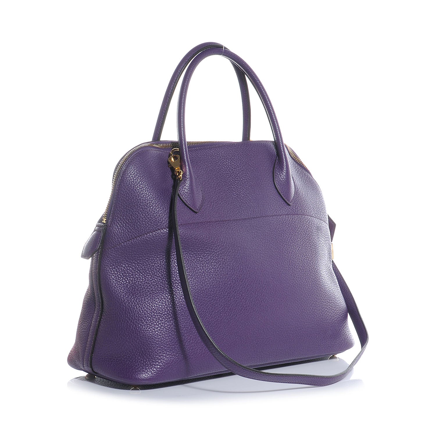 Hermes Taurillon Clemence Bolide 35 Ultraviolet 3 of 9
