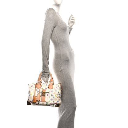 Louis Vuitton Monogram Multicolor Speedy 30 White 2 of 9