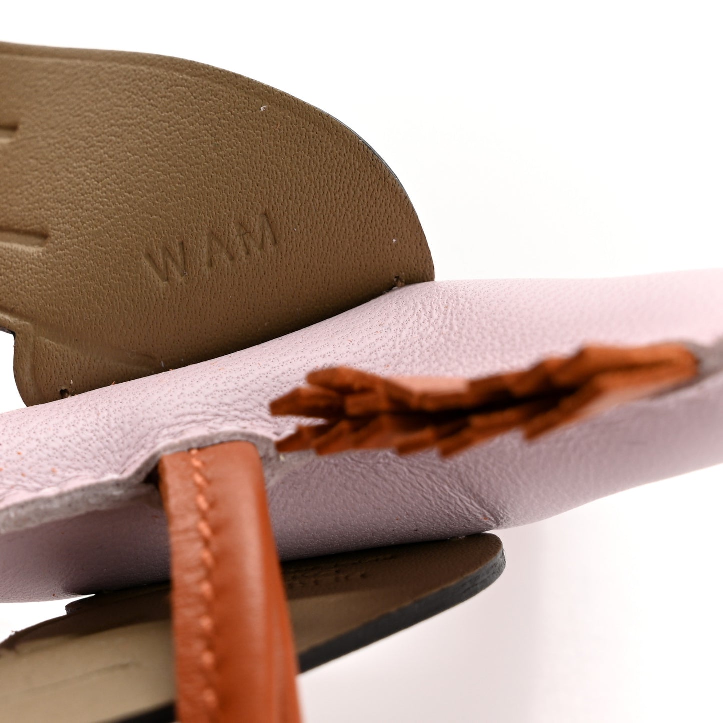 Milo Lambskin Grigri Rodeo Pegase Horse Bag Charm PM Mauve Pale Pain D'epice Beige Marfa